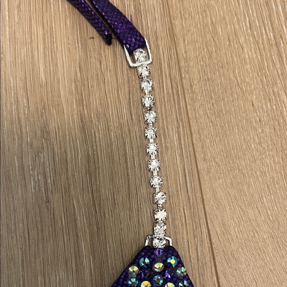 Purple Rhinestone Bikini Set - Picture 8 of 17